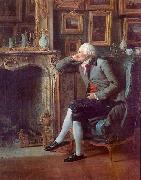Henri-Pierre Danloux The Baron de Besenval in his Salon de Compagnie USA oil painting artist